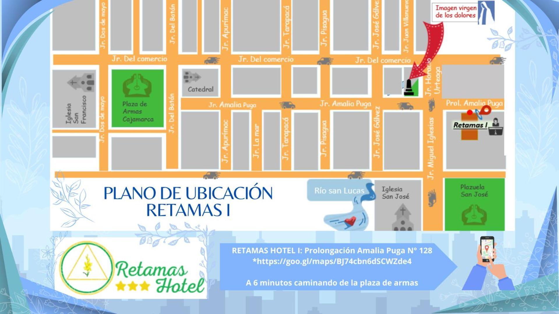 Retamas Hotel Cajamarca Esterno foto